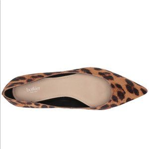 Botkier Women's Annika Pointy Toe Leopard Flat